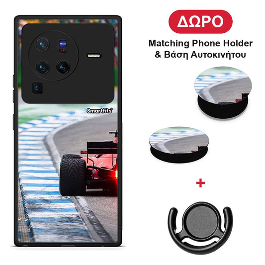 Racing Vibes - Vivo X80 Pro 5G θήκη + Δώρο Phone Holder & Βάση Αυτοκινήτου