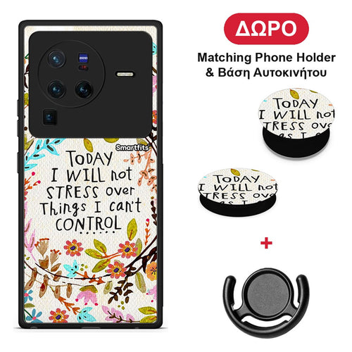 Stress Over - Vivo X80 Pro 5G θήκη + Δώρο Phone Holder & Βάση Αυτοκινήτου