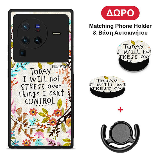 Stress Over - Vivo X80 Pro 5G θήκη + Δώρο Phone Holder & Βάση Αυτοκινήτου