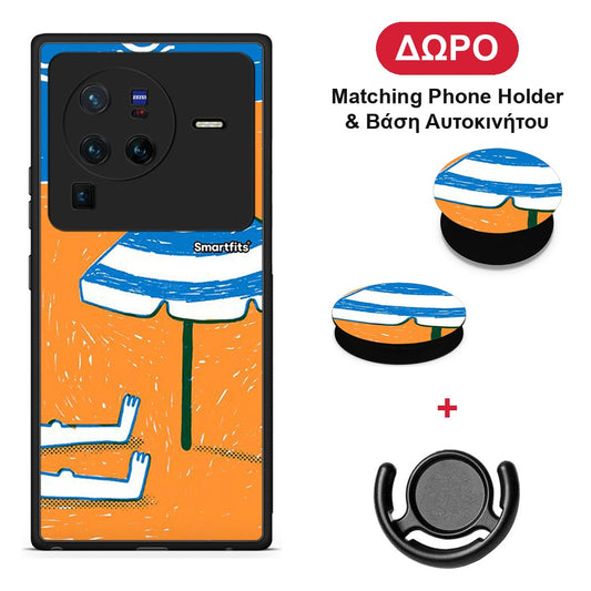 Summering - Vivo X80 Pro 5G θήκη + Δώρο Phone Holder & Βάση Αυτοκινήτου