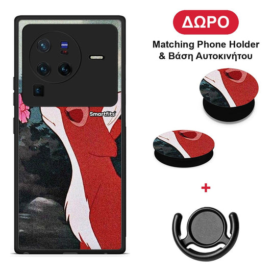 Tod And Vixey Love 2 - Vivo X80 Pro 5G θήκη + Δώρο Phone Holder & Βάση Αυτοκινήτου