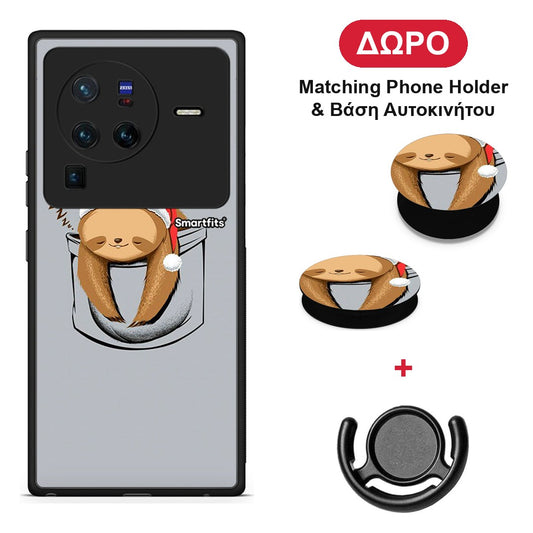 Xmas Zzzz - Vivo X80 Pro 5G θήκη + Δώρο Phone Holder & Βάση Αυτοκινήτου