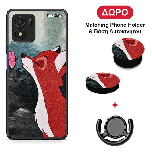 Tod And Vixey Love 2 - Vivo Y01 / Y15s θήκη + Δώρο Phone Holder & Βάση Αυτοκινήτου