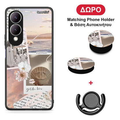 Golden Hour - Vivo Y17s θήκη + Δώρο Phone Holder & Βάση Αυτοκινήτου