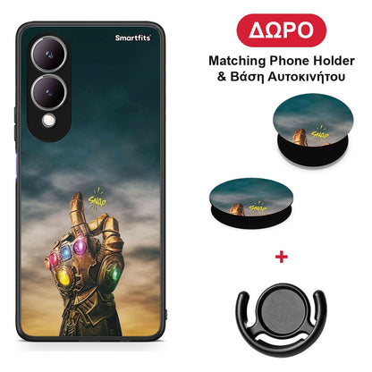 Infinity Snap - Vivo Y17s θήκη + Δώρο Phone Holder & Βάση Αυτοκινήτου