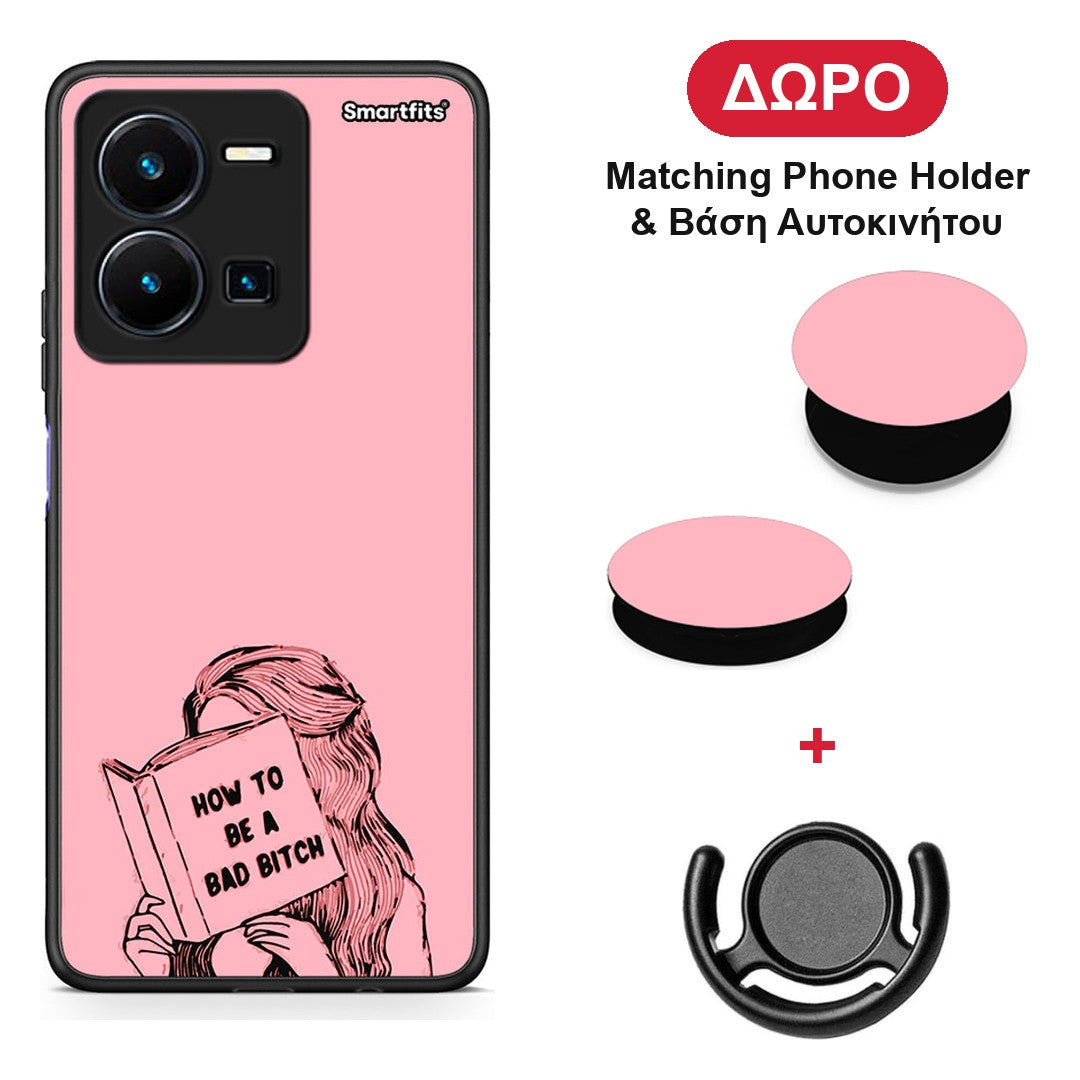 Bad Bitch - Vivo Y35 5G θήκη + Δώρο Phone Holder & Βάση Αυτοκινήτου