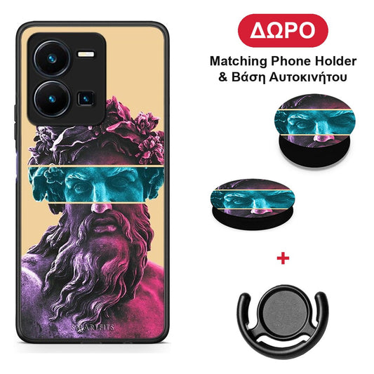 Zeus Art - Vivo Y22s / Y35 4G θήκη + Δώρο Phone Holder & Βάση Αυτοκινήτου