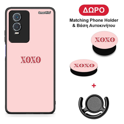 XOXO Love - Vivo Y76 5G / Y76s / Y74s θήκη + Δώρο Phone Holder & Βάση Αυτοκινήτου