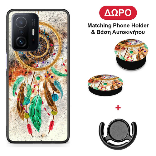 Boho DreamCatcher - Xiaomi 11T / 11T Pro θήκη + Δώρο Phone Holder & Βάση Αυτοκινήτου