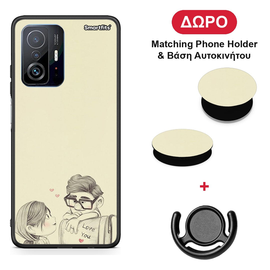 Carl And Ellie - Xiaomi 11T / 11T Pro θήκη + Δώρο Phone Holder & Βάση Αυτοκινήτου