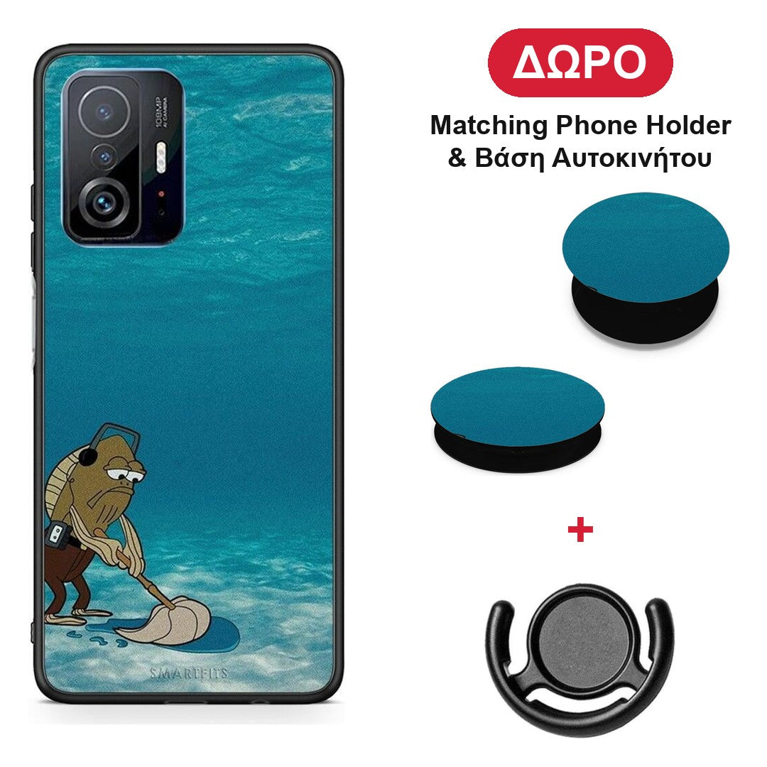 Clean The Ocean - Xiaomi 11T / 11T Pro θήκη + Δώρο Phone Holder & Βάση Αυτοκινήτου