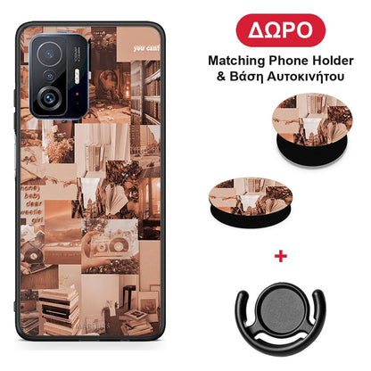Collage You Can - Xiaomi 11T / 11T Pro θήκη + Δώρο Phone Holder & Βάση Αυτοκινήτου