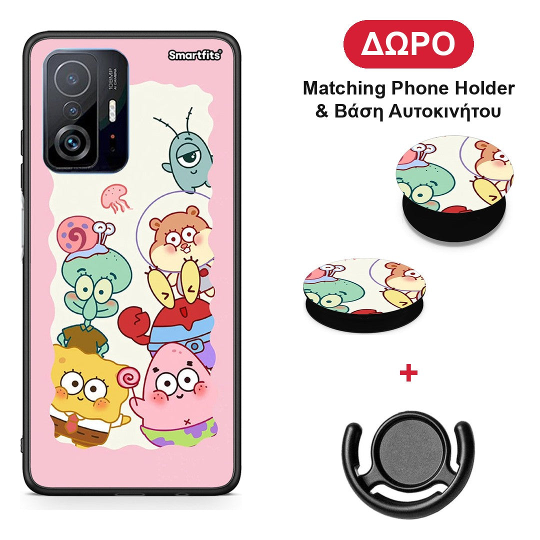 Cute Companion - Xiaomi 11T / 11T Pro θήκη + Δώρο Phone Holder & Βάση Αυτοκινήτου