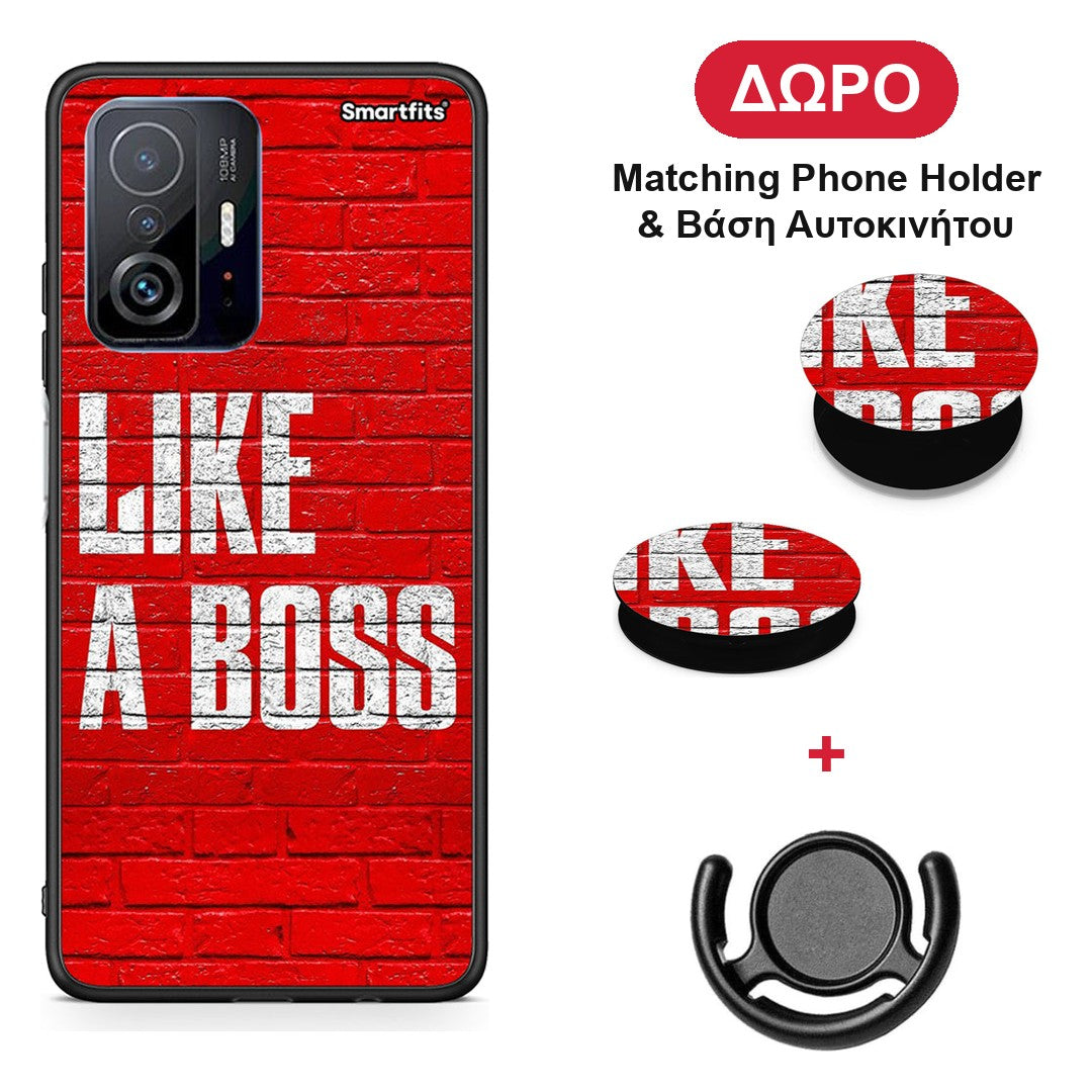 Like A Boss - Xiaomi 11T / 11T Pro θήκη + Δώρο Phone Holder & Βάση Αυτοκινήτου