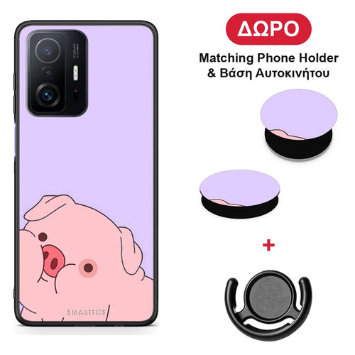 Pig Love 2 - Xiaomi 11T / 11T Pro θήκη + Δώρο Phone Holder & Βάση Αυτοκινήτου
