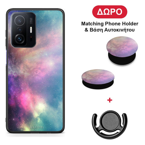 Galactic Rainbow - Xiaomi 11T / 11T Pro θήκη + Δώρο Phone Holder & Βάση Αυτοκινήτου