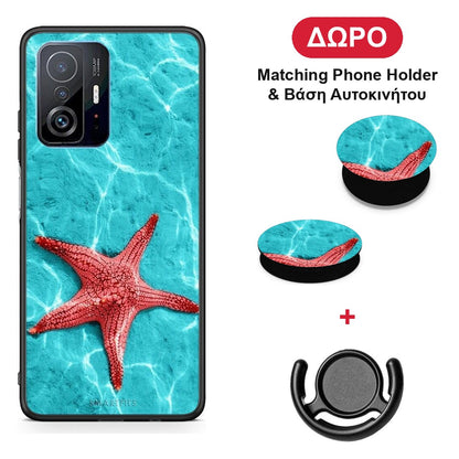 Red Starfish - Xiaomi 11T / 11T Pro θήκη + Δώρο Phone Holder & Βάση Αυτοκινήτου