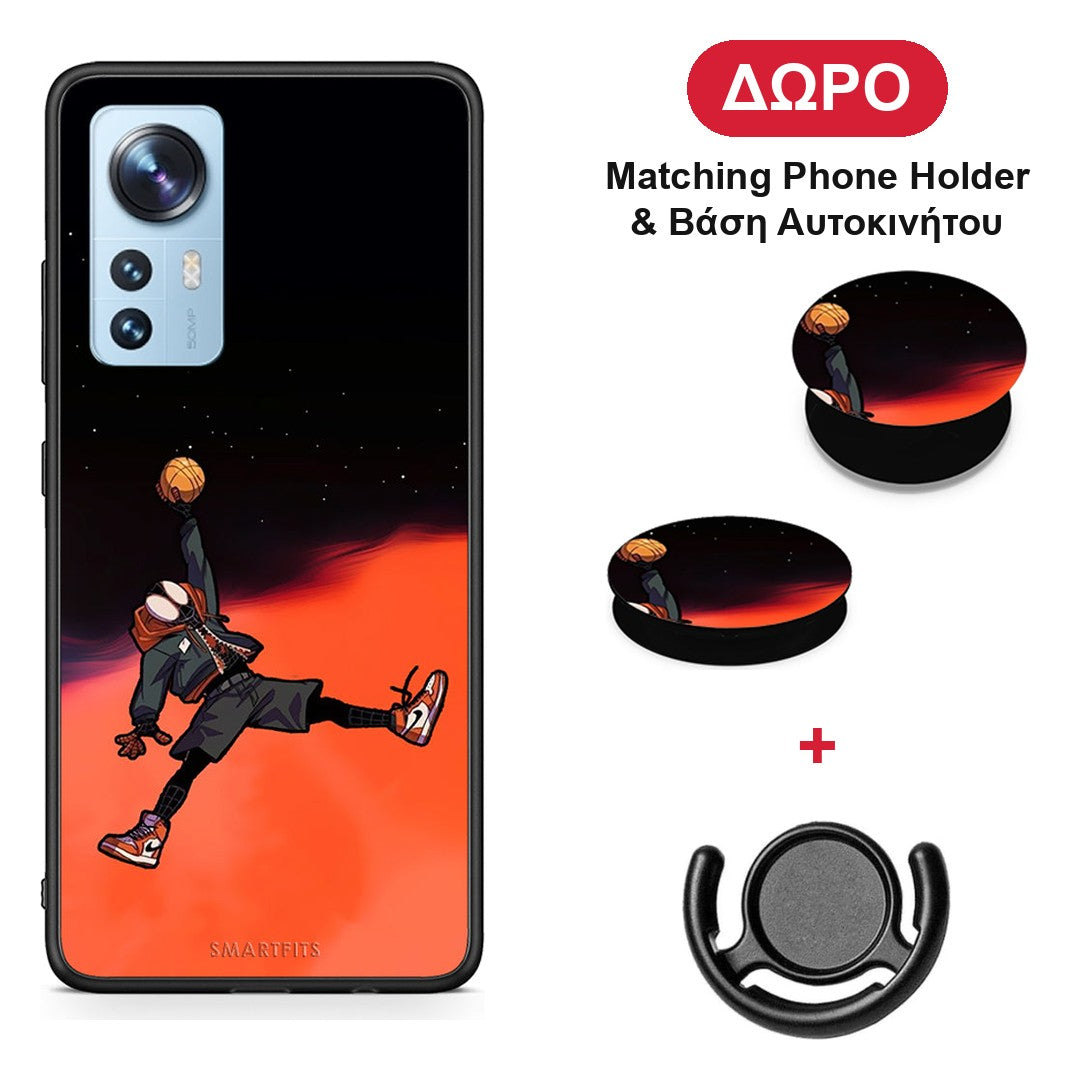Basketball Hero - Xiaomi 12 / 12X 5G θήκη + Δώρο Phone Holder & Βάση Αυτοκινήτου