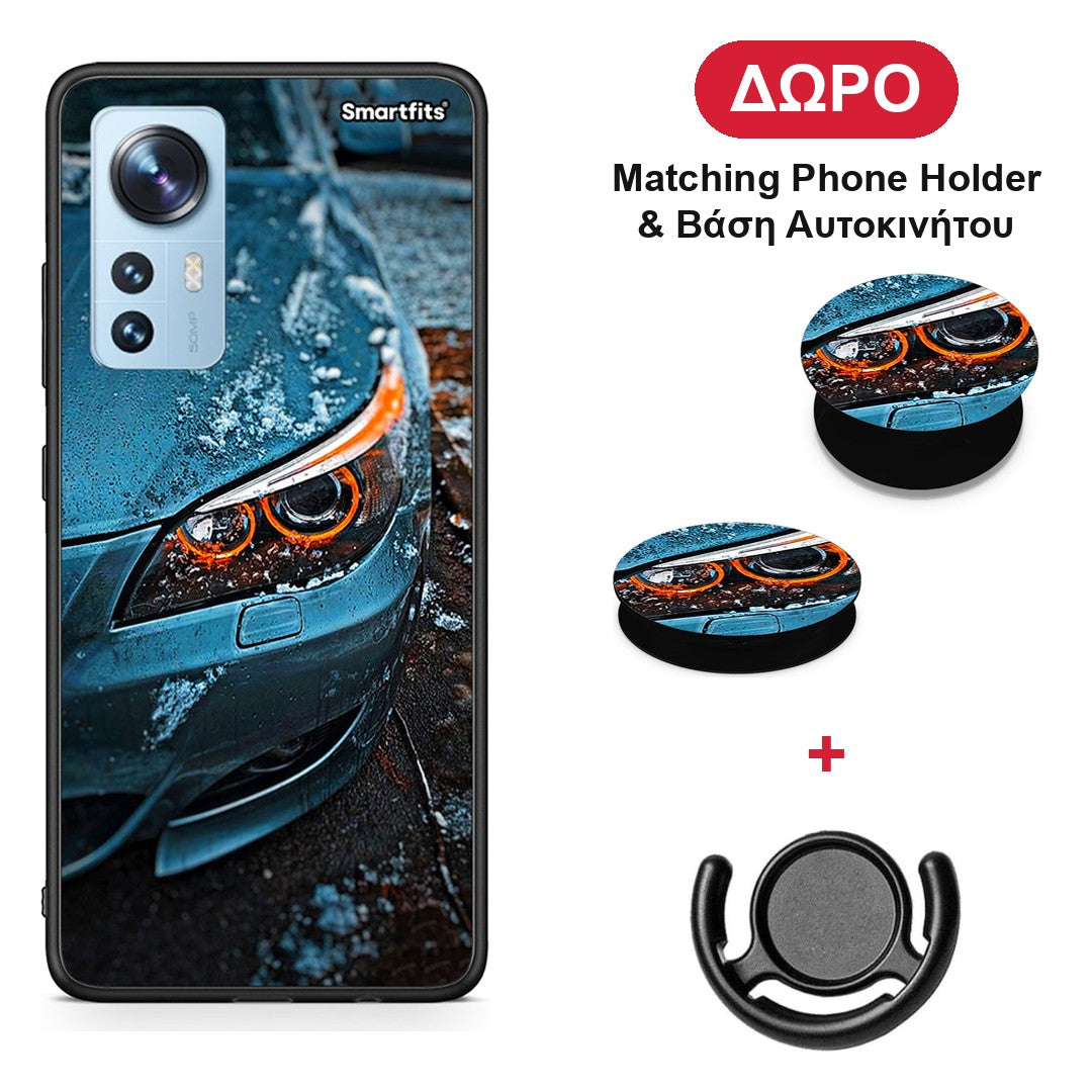 Bmw E60 - Xiaomi 12 / 12X 5G θήκη + Δώρο Phone Holder & Βάση Αυτοκινήτου