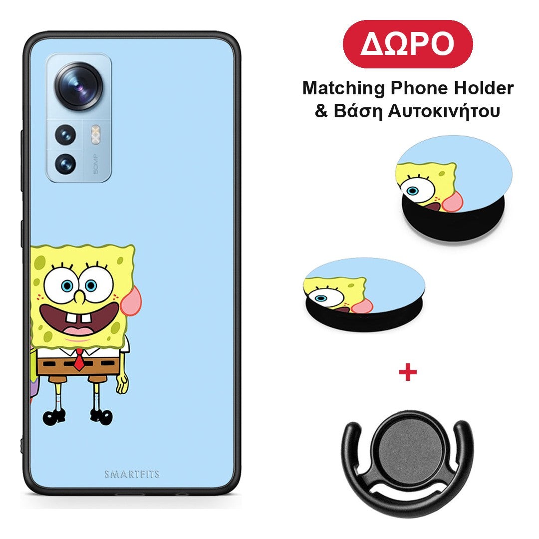 Friends Bob - Xiaomi 12 / 12X 5G θήκη + Δώρο Phone Holder & Βάση Αυτοκινήτου