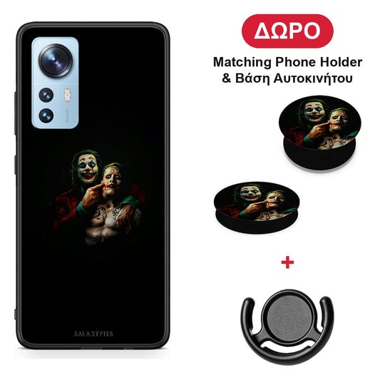 Hero Clown - Xiaomi 12 / 12X 5G θήκη + Δώρο Phone Holder & Βάση Αυτοκινήτου