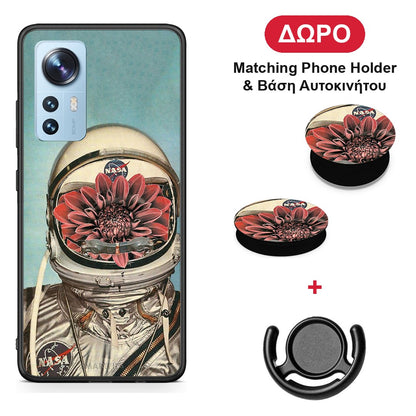 Nasa Bloom - Xiaomi 12 / 12X 5G θήκη + Δώρο Phone Holder & Βάση Αυτοκινήτου
