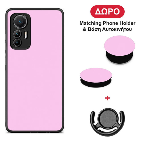 Cotton Candy Pink - Xiaomi 12 Lite 5G θήκη + Δώρο Phone Holder & Βάση Αυτοκινήτου