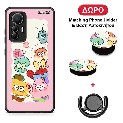 Cute Companion - Xiaomi 12 Lite 5G θήκη + Δώρο Phone Holder & Βάση Αυτοκινήτου