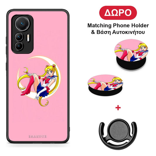 Moon Girl - Xiaomi 12 Lite 5G θήκη + Δώρο Phone Holder & Βάση Αυτοκινήτου