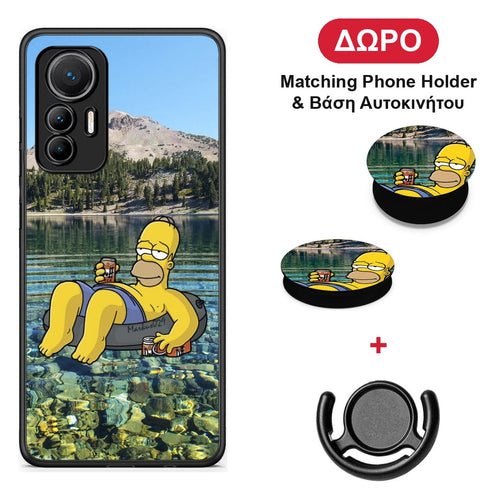 Summer Happiness - Xiaomi 12 Lite 5G θήκη + Δώρο Phone Holder & Βάση Αυτοκινήτου