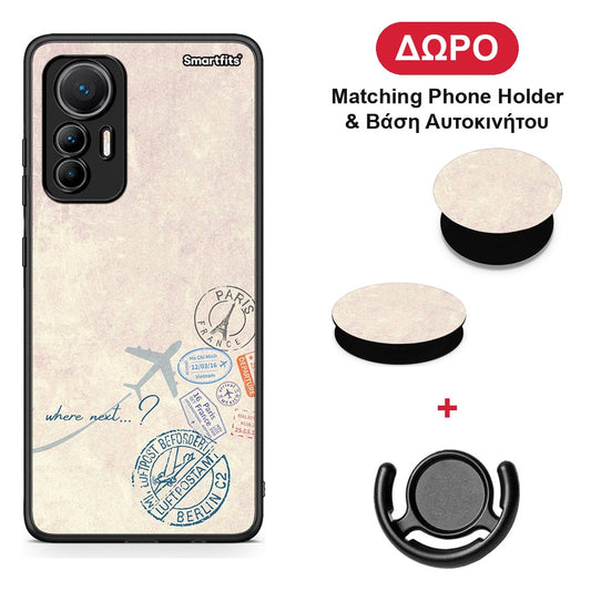 Where Next - Xiaomi 12 Lite 5G θήκη + Δώρο Phone Holder & Βάση Αυτοκινήτου
