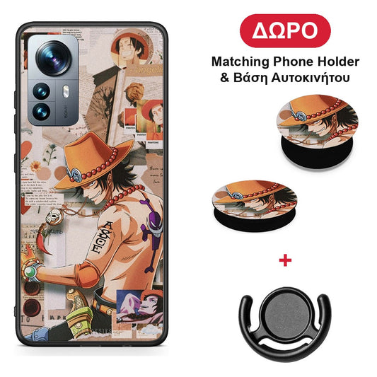 Anime Collage - Xiaomi 12 Pro θήκη + Δώρο Phone Holder & Βάση Αυτοκινήτου