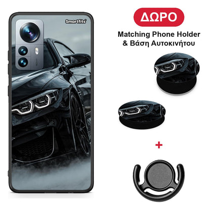 Black BMW - Xiaomi 12 Pro θήκη + Δώρο Phone Holder & Βάση Αυτοκινήτου
