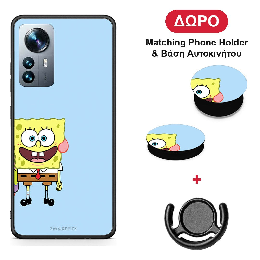 Friends Bob - Xiaomi 12 Pro θήκη + Δώρο Phone Holder & Βάση Αυτοκινήτου