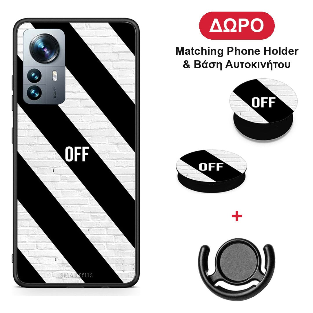 Get Off - Xiaomi 12 Pro θήκη + Δώρο Phone Holder & Βάση Αυτοκινήτου