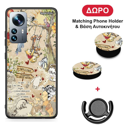Happy Friends - Xiaomi 12 Pro θήκη + Δώρο Phone Holder & Βάση Αυτοκινήτου