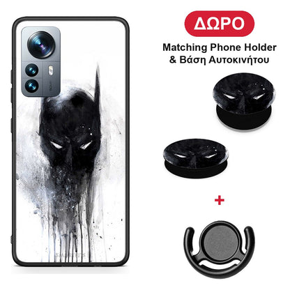 Hero Paint Bat - Xiaomi 12 Pro θήκη + Δώρο Phone Holder & Βάση Αυτοκινήτου