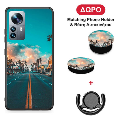 Landscape City - Xiaomi 12 Pro θήκη + Δώρο Phone Holder & Βάση Αυτοκινήτου