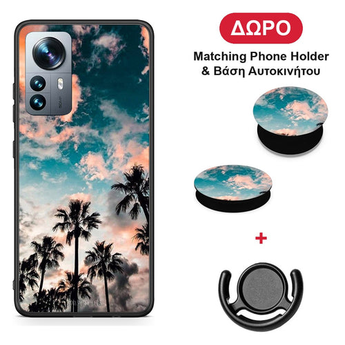 Summer Sky - Xiaomi 12 Pro θήκη + Δώρο Phone Holder & Βάση Αυτοκινήτου