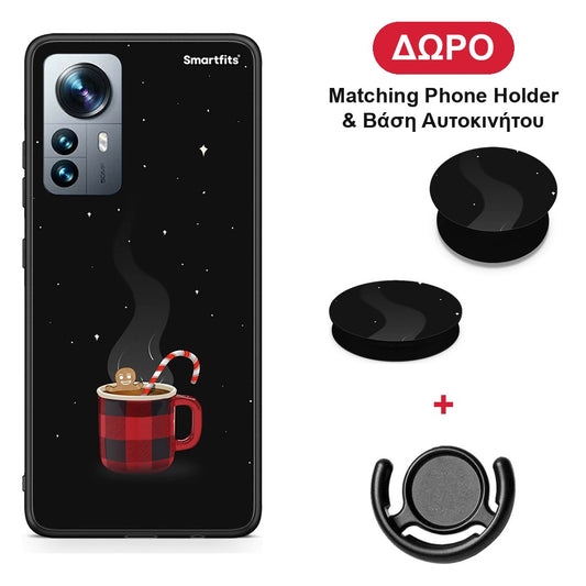 Xmas Bathing - Xiaomi 12 Pro θήκη + Δώρο Phone Holder & Βάση Αυτοκινήτου