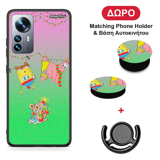Xmas Lights - Xiaomi 12 Pro θήκη + Δώρο Phone Holder & Βάση Αυτοκινήτου