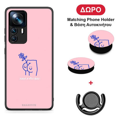 Nice Day - Xiaomi 12T / K50 Ultra θήκη + Δώρο Phone Holder & Βάση Αυτοκινήτου