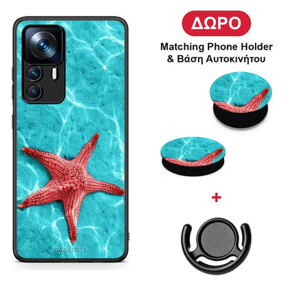Red Starfish - Xiaomi 12T / K50 Ultra θήκη + Δώρο Phone Holder & Βάση Αυτοκινήτου