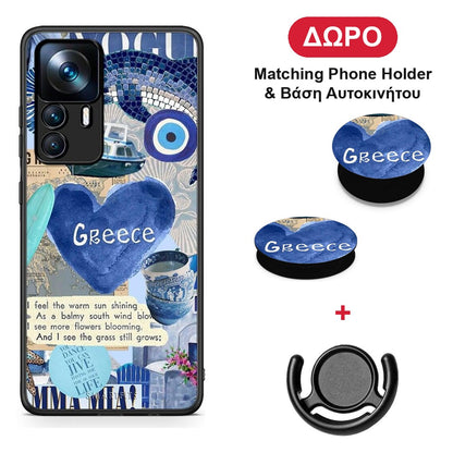 Summer In Greece - Xiaomi 12T / K50 Ultra θήκη + Δώρο Phone Holder & Βάση Αυτοκινήτου