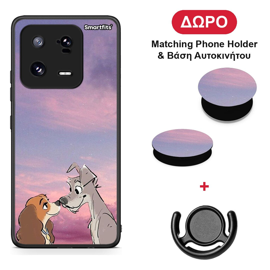 Lady And Tramp - Xiaomi 13 θήκη + Δώρο Phone Holder & Βάση Αυτοκινήτου