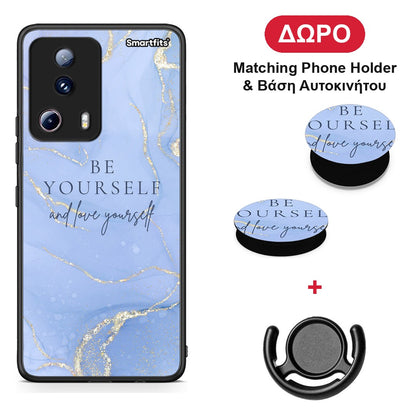 Be Yourself - Xiaomi 13 Lite 5G θήκη + Δώρο Phone Holder & Βάση Αυτοκινήτου