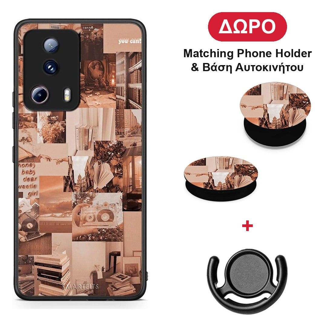 Collage You Can - Xiaomi 13 Lite 5G θήκη + Δώρο Phone Holder & Βάση Αυτοκινήτου