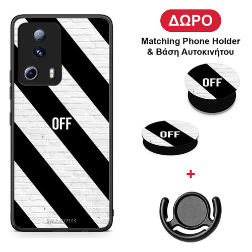 Get Off - Xiaomi 13 Lite 5G θήκη + Δώρο Phone Holder & Βάση Αυτοκινήτου