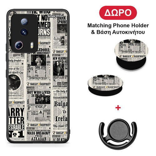Harry Paper - Xiaomi 13 Lite 5G θήκη + Δώρο Phone Holder & Βάση Αυτοκινήτου