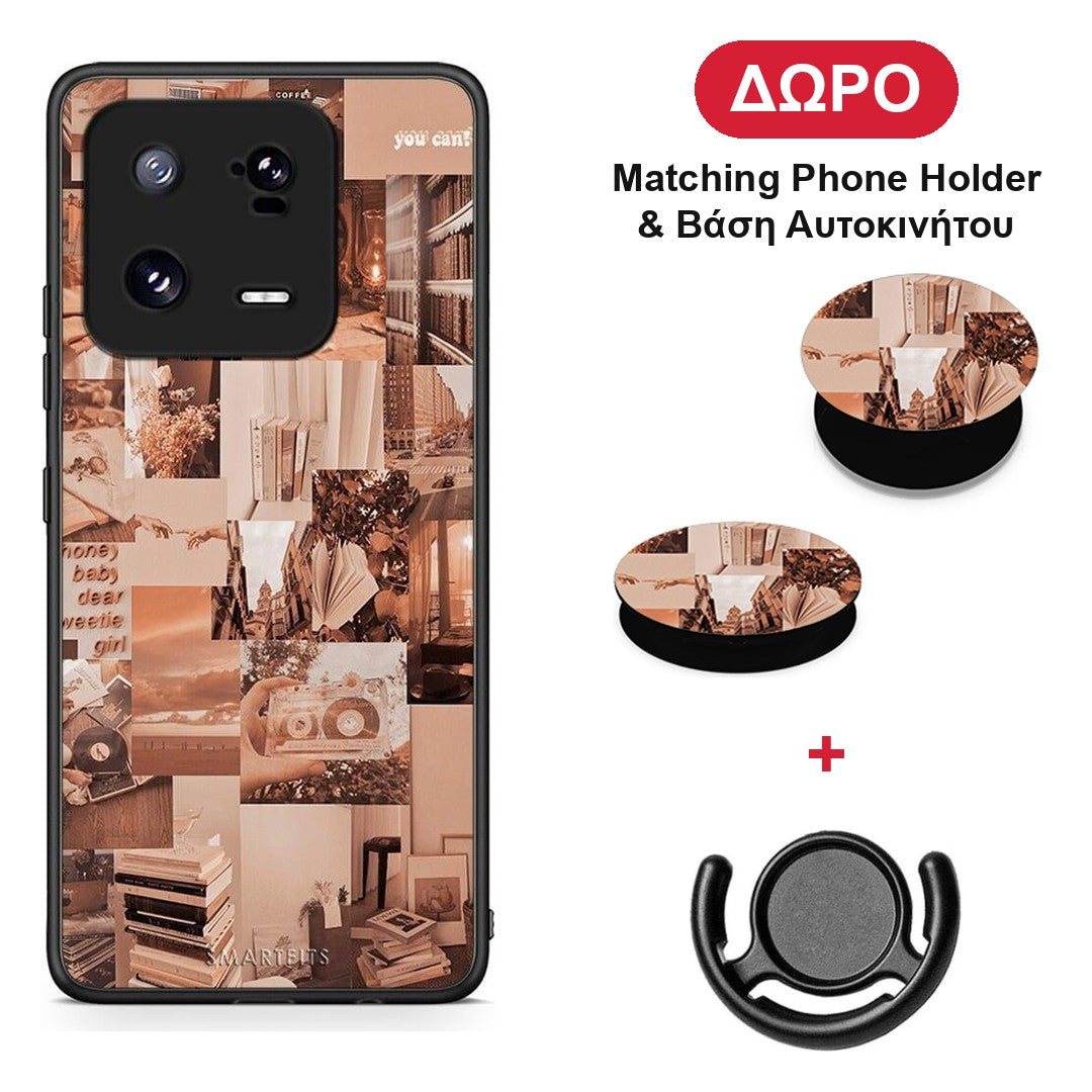 Collage You Can - Xiaomi 13 Pro θήκη + Δώρο Phone Holder & Βάση Αυτοκινήτου